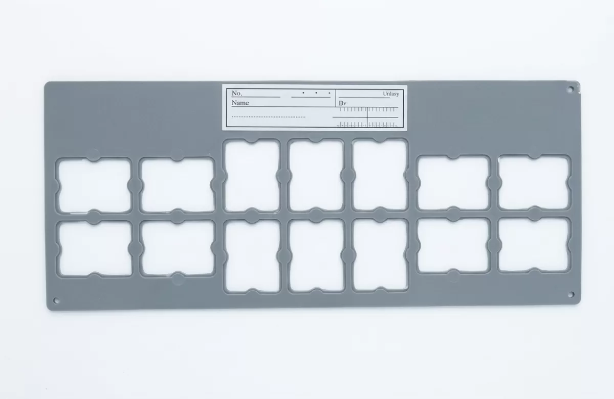 PORTA RX PLASTICO X 14 ESPACIOS