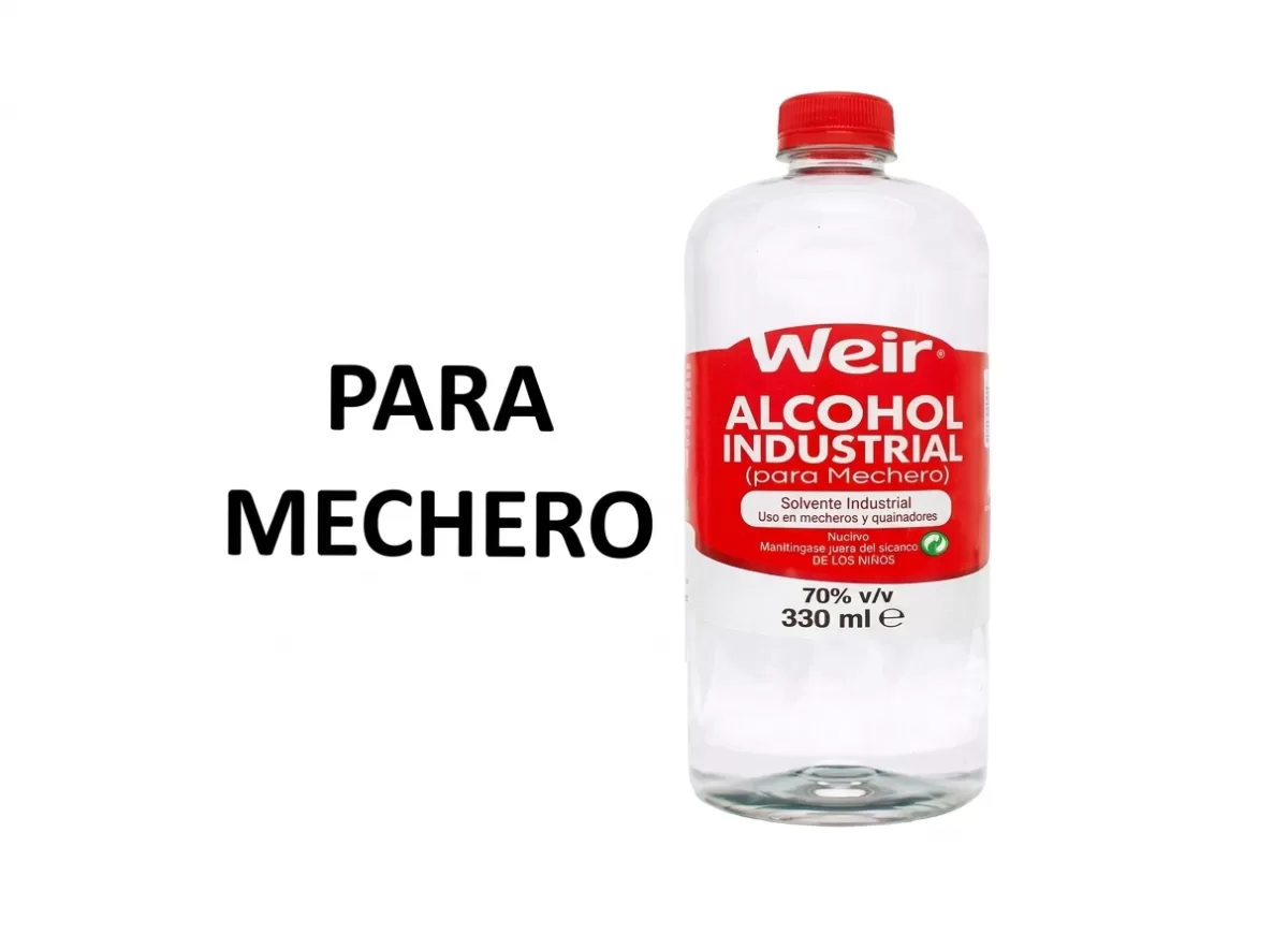 Alcohol Industrial ½ Litro (para Mechero)