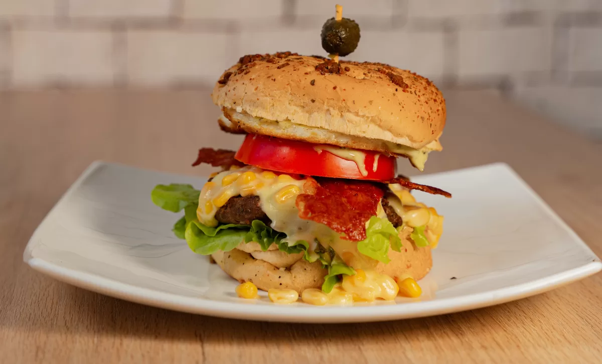Burger Corn